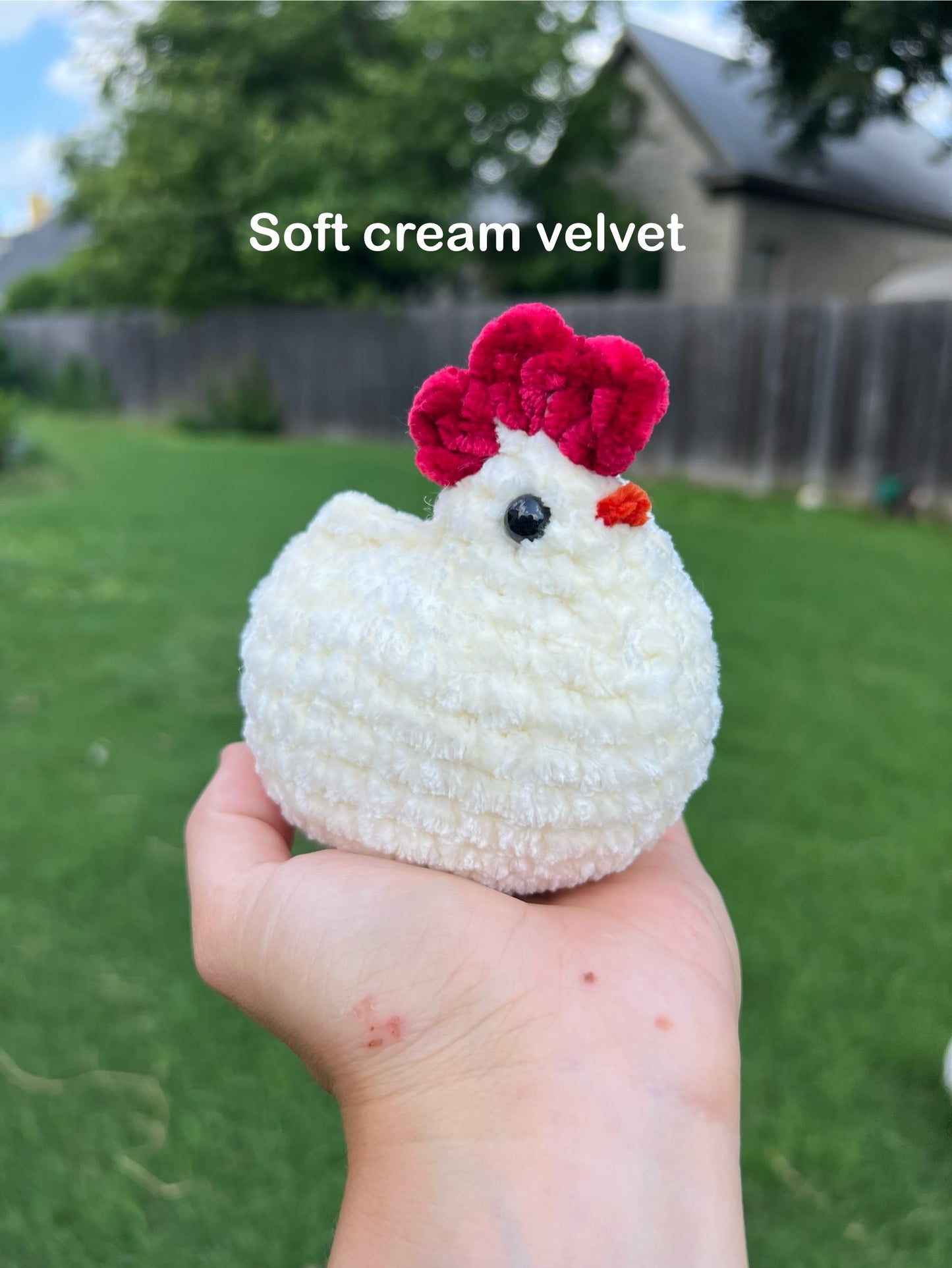 Velvet chicken!